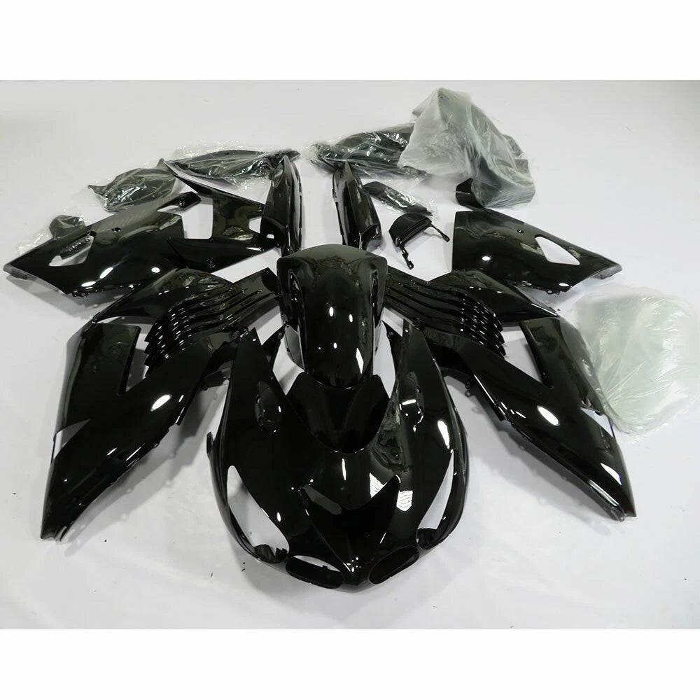 Fairing Kit for Kawasaki Ninja ZX14R (2006–2011) Glossy Black
