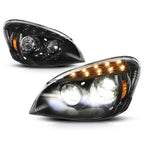 Amber LED Signal Lamp Headlights for Freightliner Cascadia (2008–2017)