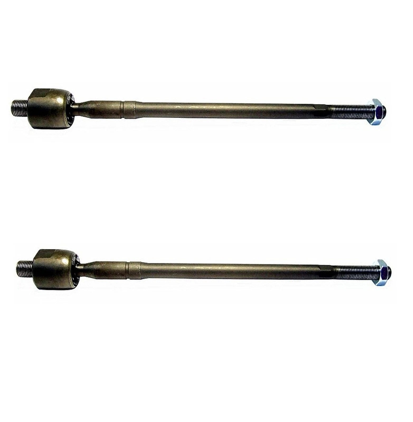 Set of 2 Front Inner Steering Tie Rod Ends for Hyundai Elantra, Kia Spectra