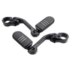 1 1/4'' Matte Long Angled Footpeg Pegs for Highway Engine Guard (Fits )
