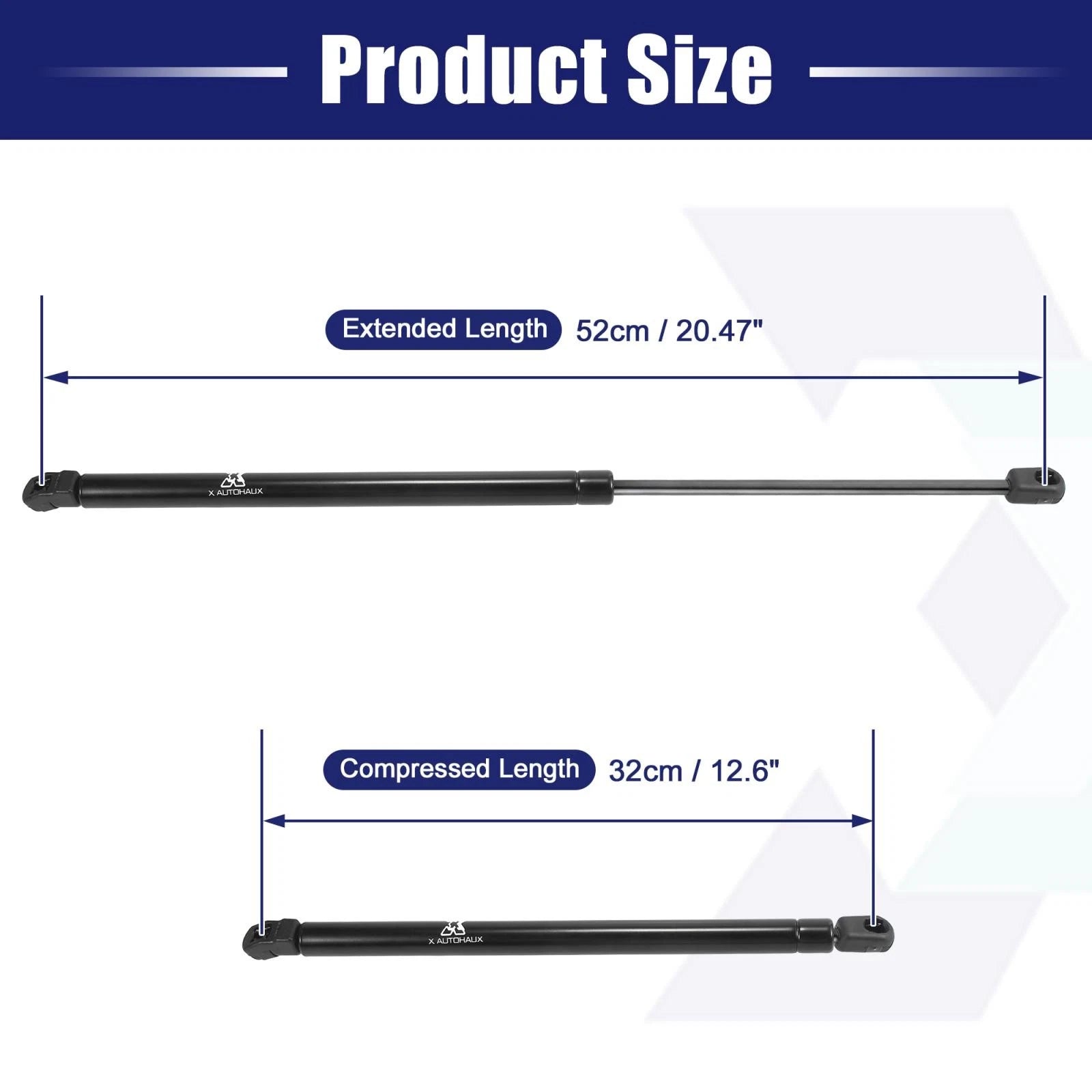 2X Front Hood Lift Supports Struts Gas Spring PM3269 for Lexus RX350 RX450h (2007–2015)