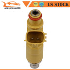 Set of 4 Fuel Injectors for Toyota Matrix Celica Pontiac Vibe 1.8L (2003–2010) 23250-22030