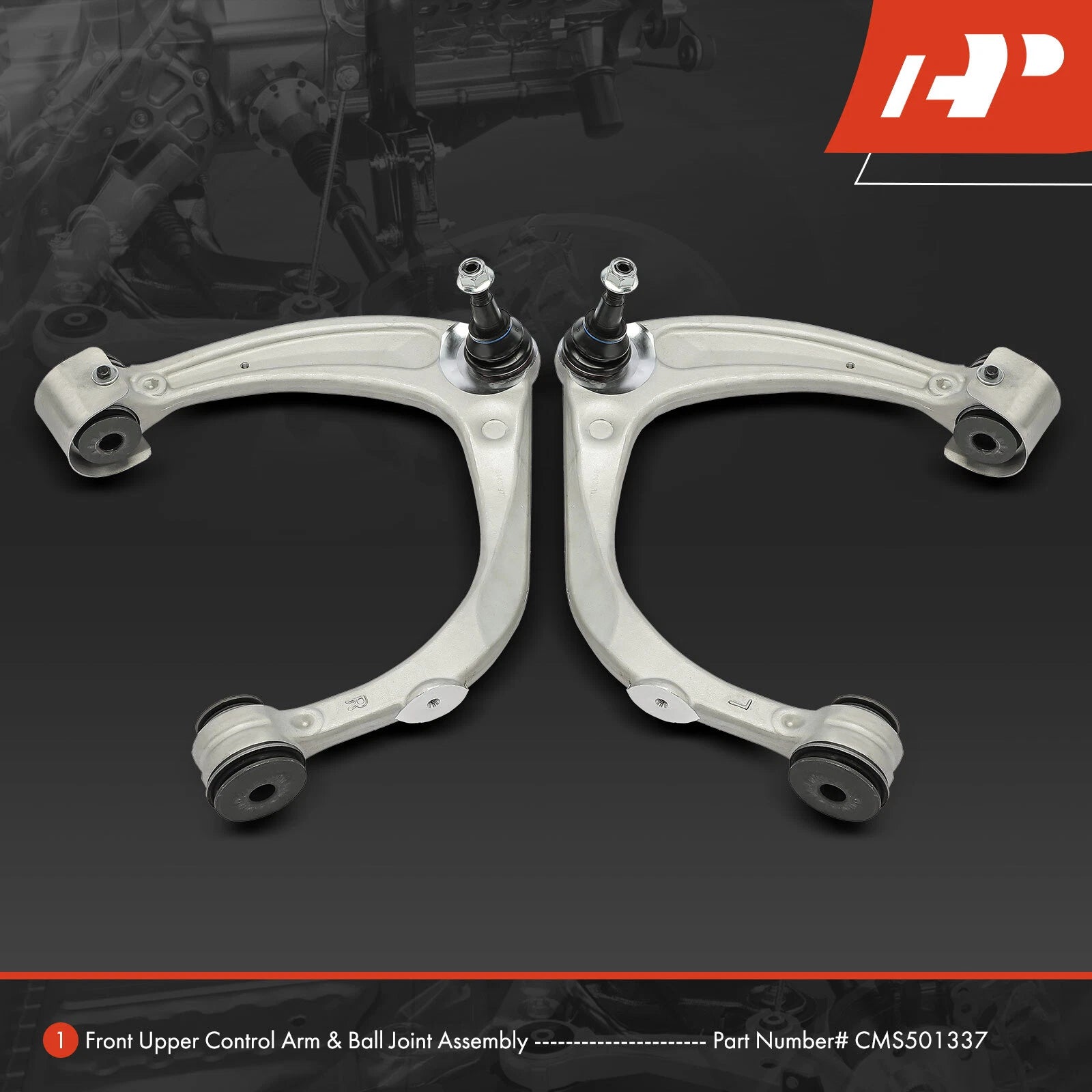 2X Front Upper Control Arm with Ball Joint for Silverado 1500 (2007-2018)