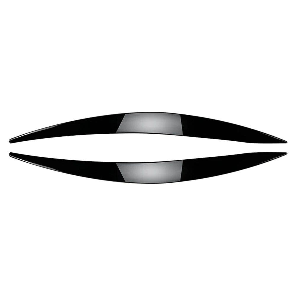 Headlight Eyebrow Eyelids Trim for Ford Focus MK4 (2019–2021) Black