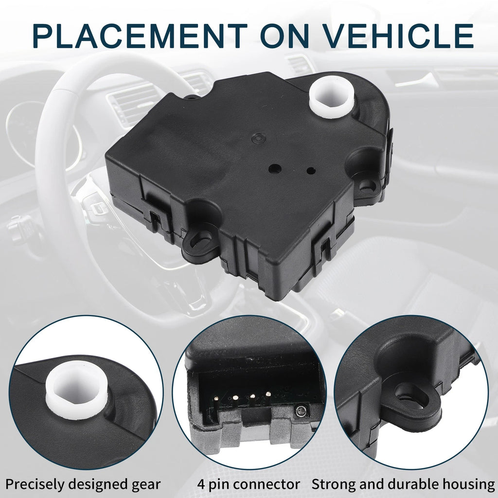 2X HVAC Heater Blend Door Actuator No.16124932 for Chevrolet Corsica (1987–1990)