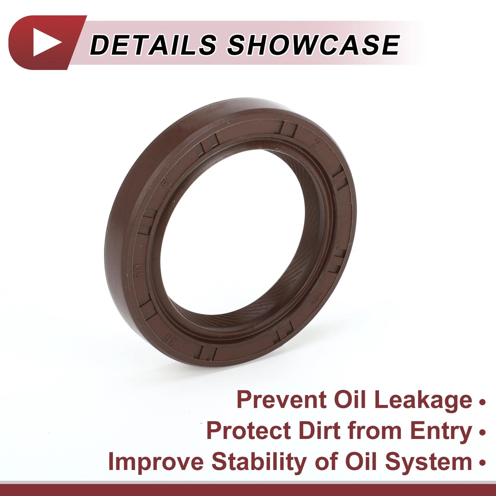 1 Pc Front Crankshaft Oil Seal for Hyundai Elantra, Kia (2011–2016) No. 22144-3B001