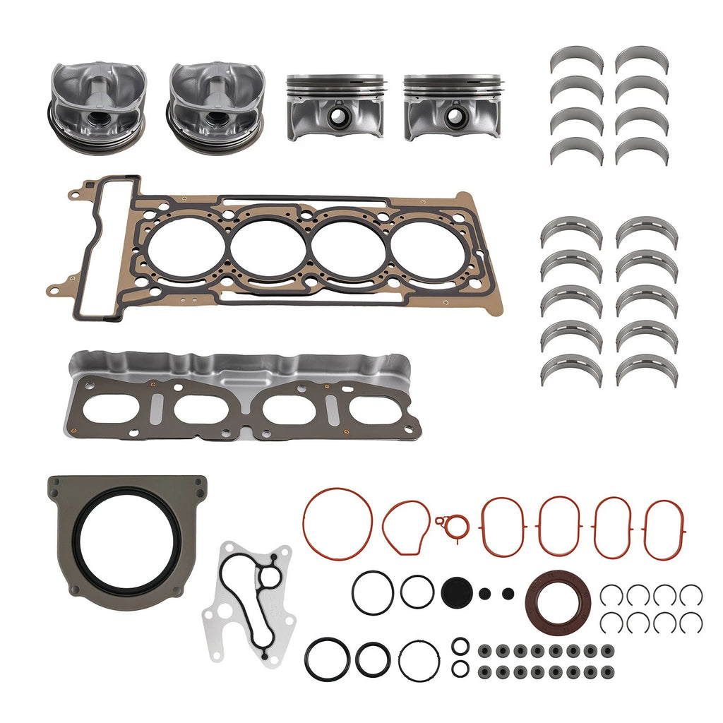 Engine Overhaul Rebuild Kit for Mercedes-Benz C250 W205 E250 W212 (2015–2020)