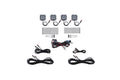 RGBW Rock Light Installer Kit 4-pack for Jeep Wrangler JK (2007–2018)