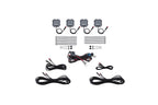 RGBW Rock Light Installer Kit 4-pack for Jeep Wrangler JK (2007–2018)