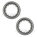 2X NTN Rear Inner Wheel Bearings Kit for Dodge D200 W200