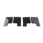 Set of 4 Interior Door Handle Bowl Cover Trim for Jeep Wrangler JK (2011–2017)
