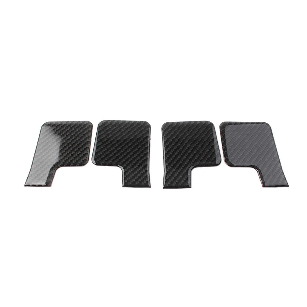Set of 4 Interior Door Handle Bowl Cover Trim for Jeep Wrangler JK (2011–2017)