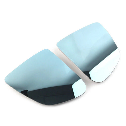 1 Pair Blue Lens Heating Waterproof Rearview Mirror for Tesla Model Y (2020–2023)