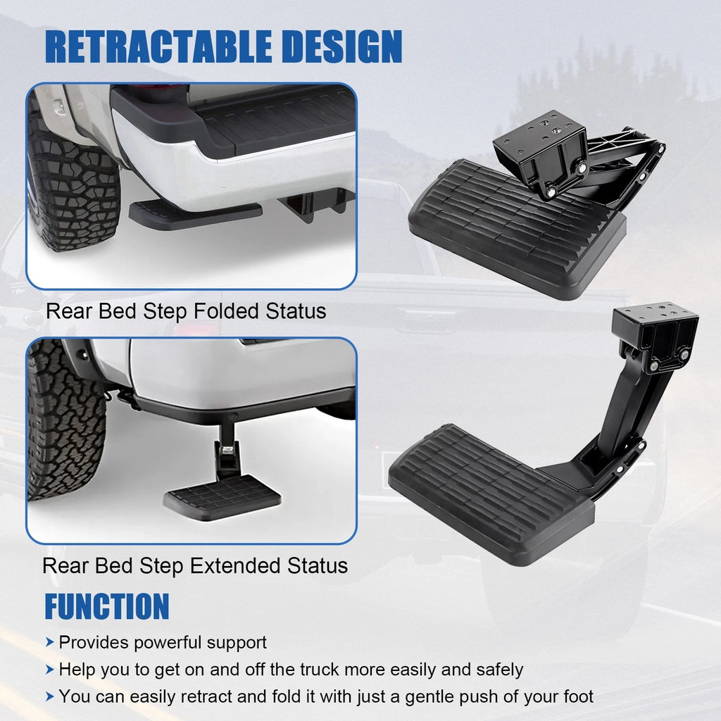 Rear Retractable Truck Bed Step for Ford F150 (2006-2014)