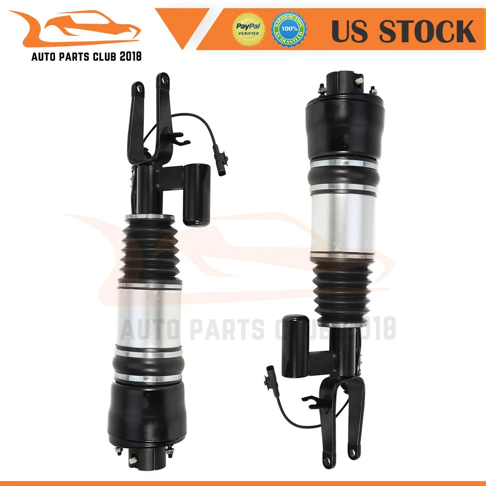 Front Pair Air Suspension Shocks for Mercedes W211 E300 E350 E500 E550 (2003–2009)