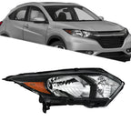 RH Headlight for Honda HR-V (2016â2018) Halogen Clear Lens
