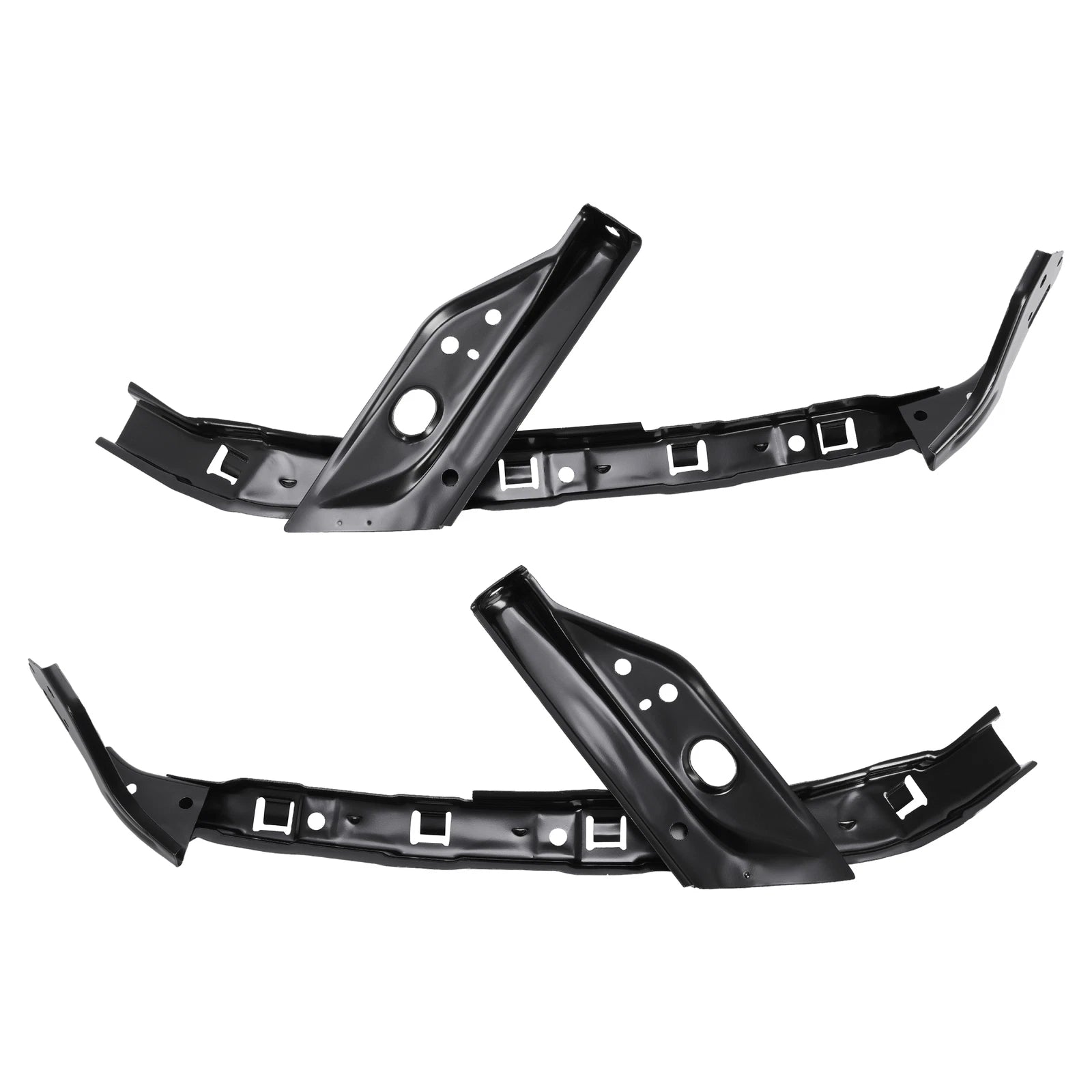 Set of 2 Headlight Bumper Brackets for Honda Civic (2012–2015)