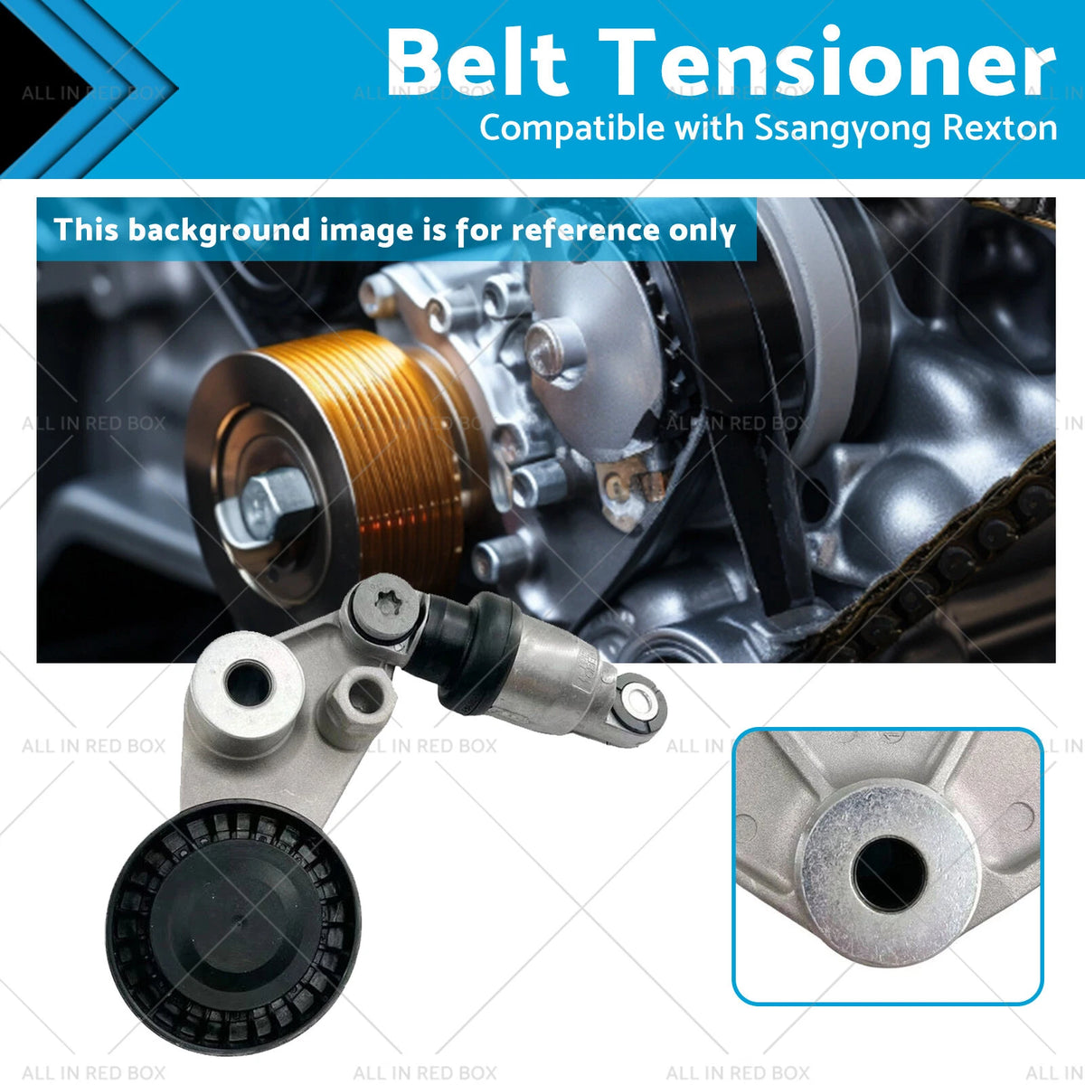 Belt Tensioner 66520-00170 534029710 for Ssangyong Rexton Actyon (2001–2013)