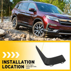 Front Right Upper Bumper Cover Molding Trim for Honda Pilot (2019–2022) EPY
