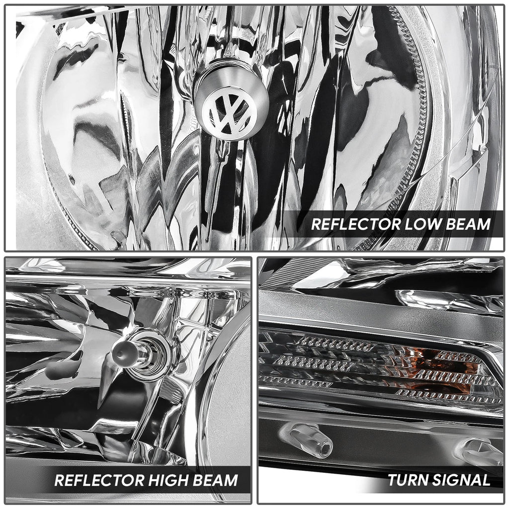 Replacement Headlight Lamp for VW Tiguan (2009–2011) Left/Driver Side