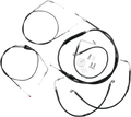 Handlebar Cable/Brake Line Kit for LA Choppers (12" - 14" Ape Hanger)
