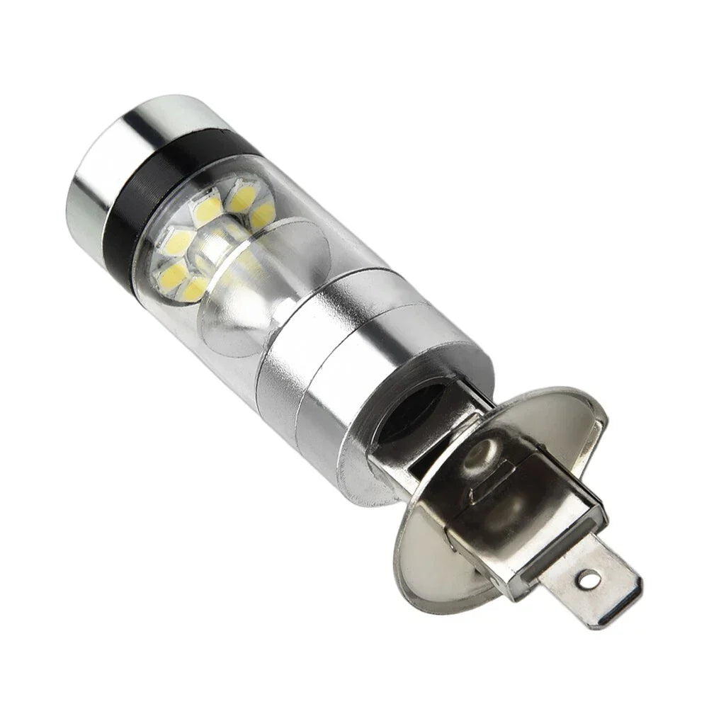 2x / 6000K White / H1 LED Fog DRL Driving Headlight Bulbs for Car Auto