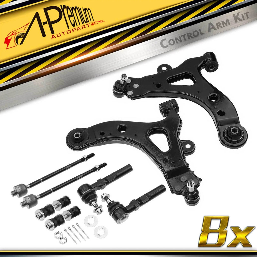 Front Lower Control Arm Ball Joint Tie Rod for Buick Rendezvous (2002–2007)