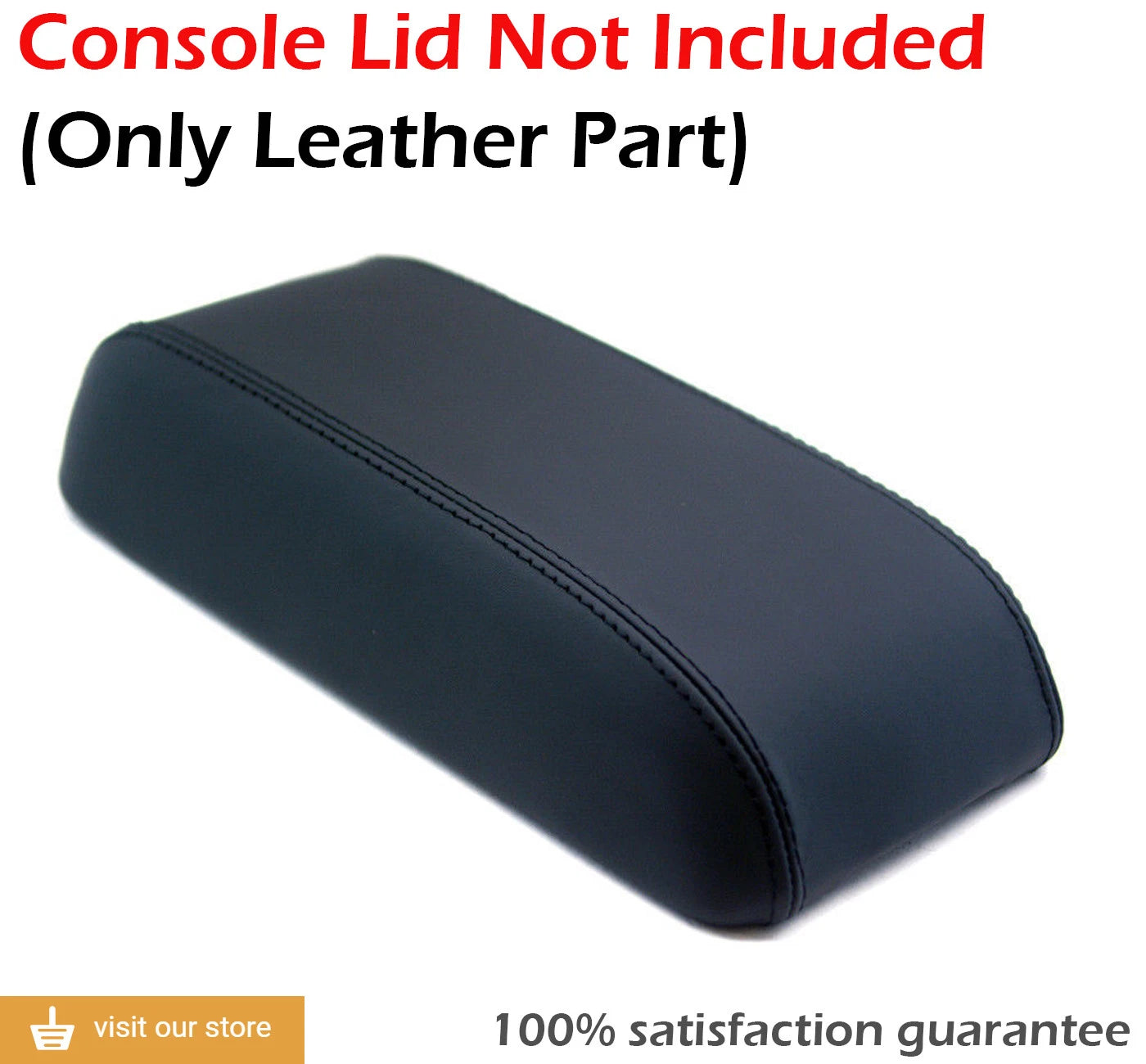 Leather Synthetic Center Console Armrest Cover for Ford Fusion (2006–2009)