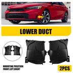 2X Front Bumper Cover Air Ducts for Honda Civic (2025–2026)
