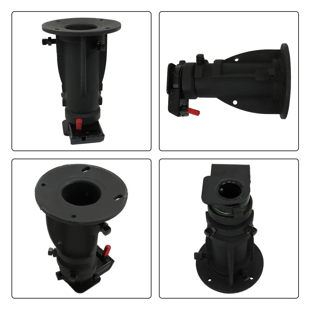 Adjustable Fifth Wheel to Gooseneck Adapter for RV (12"-16")
