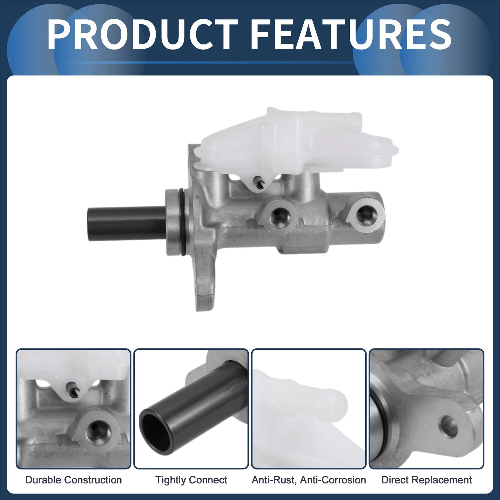 Brake Master Cylinder with Reservoir No. 46100TS6H01 for Honda Civic (2012–2013)