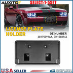 Front License Plate Bracket for Dodge Challenger (2015–2023) 68175091AA CH1068146