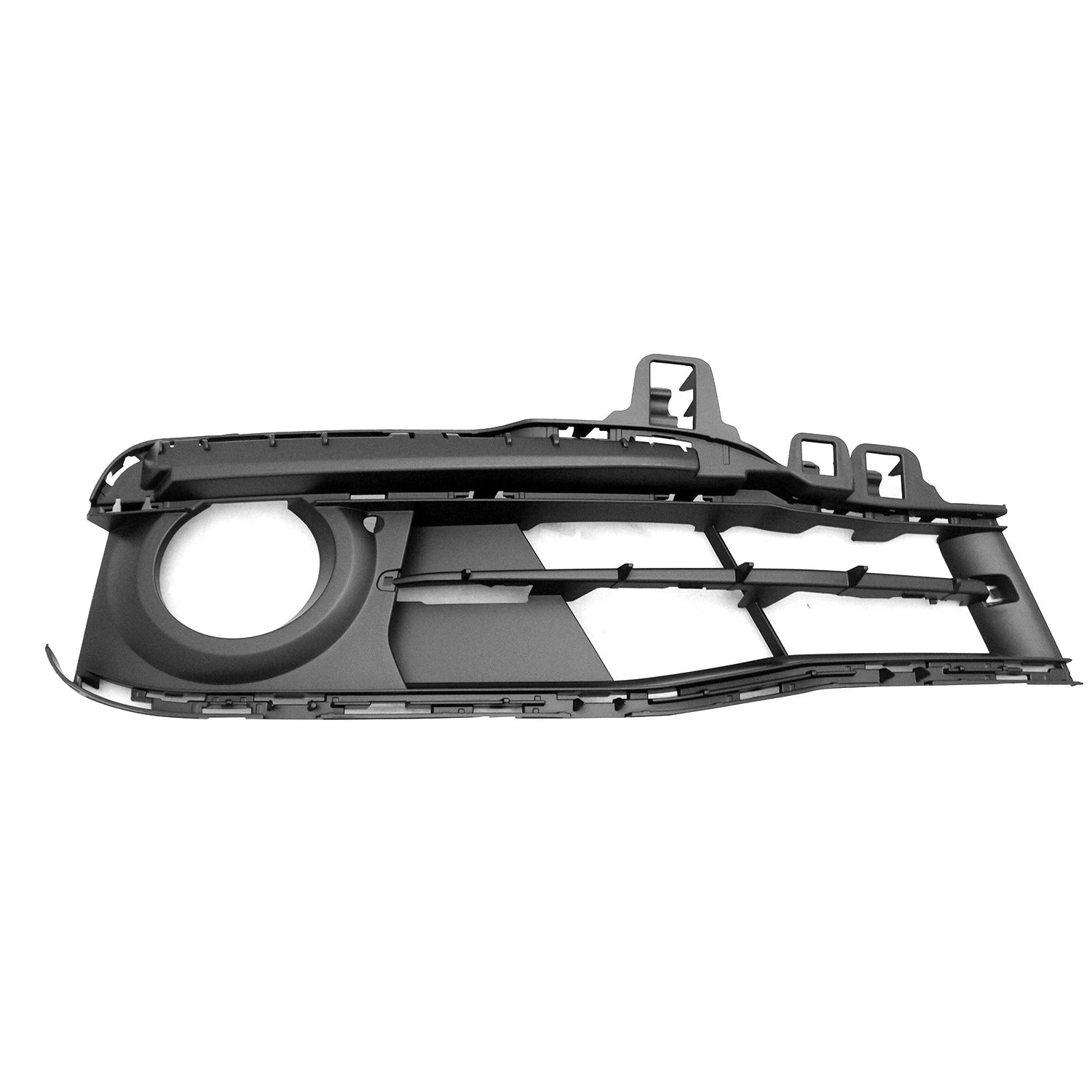 Replacement ABS Plastic Front Passenger Fog Light Bezel w/o Chrome Insert Type