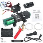 4500LB Synthetic Rope Winch for Off-Road Vehicles (IP67)