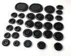 Rubber Body Plug Grommet Kit for Ford Mustang (1979–1993)
