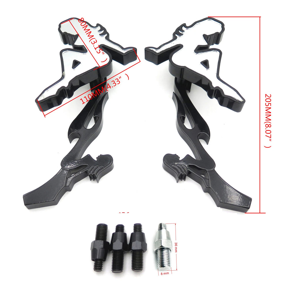 Mirror for Yamaha Cruiser V-Star Warrior V-Max Virago