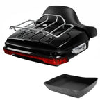 LED Chopped Trunk Backrest Pad for Harley Street Road Glide (2014–2026)
