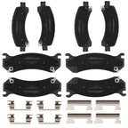 8pc Front & Rear Ceramic Brake Pads for GMC Savana 1500 (2003–2008) P-785 P-974A