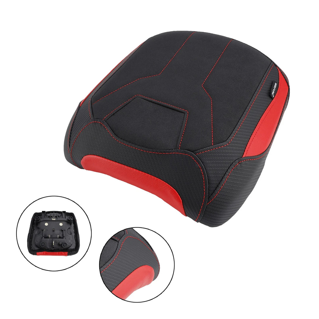 Rear Passenger Seat Pillion Saddle Flat Red for Yamaha Tracer 9 GT (2021–2023)