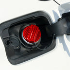 Real Carbon Fiber Gas Fuel Cap Cover Red x1 for BMW 5 Series M5 (2011-2020)