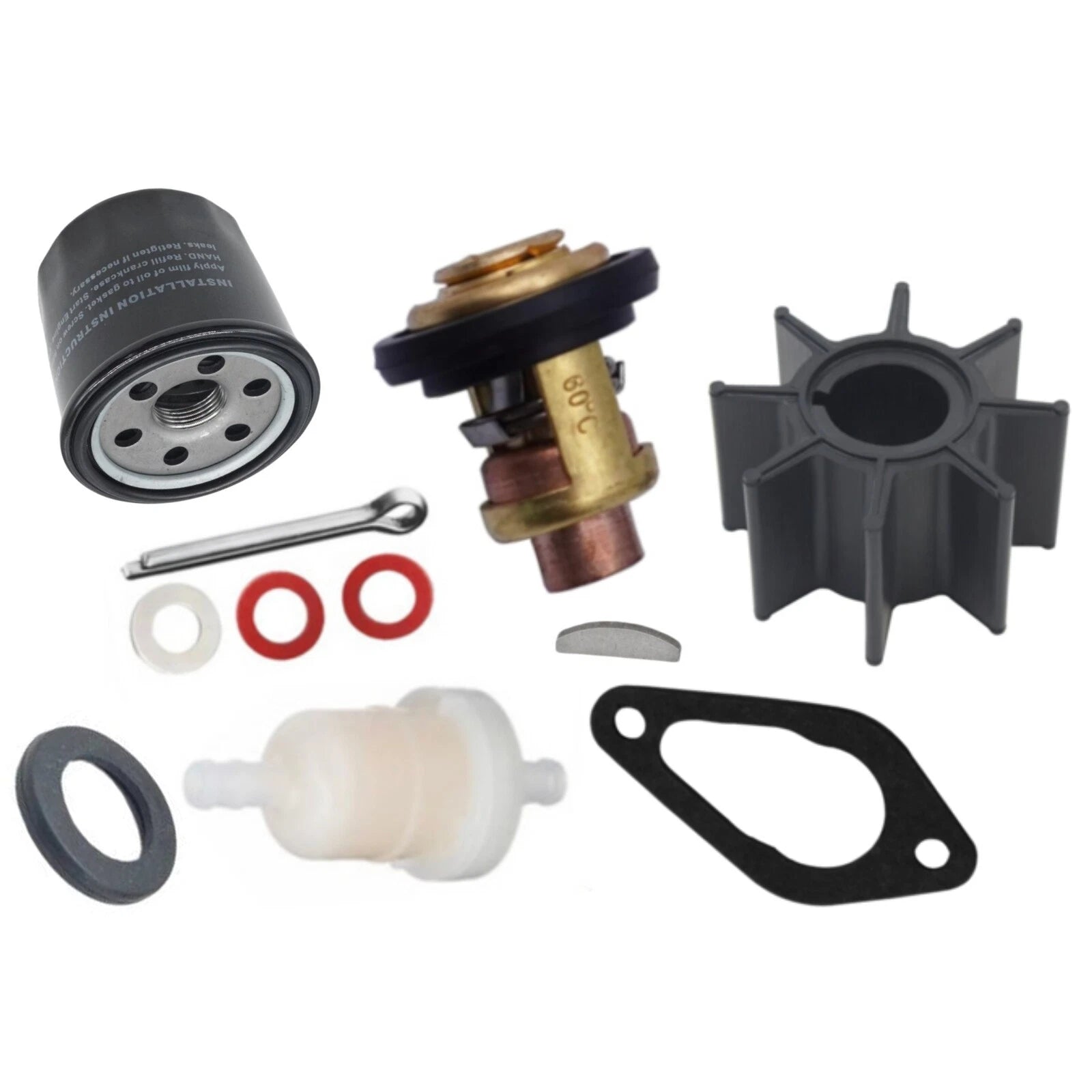 Outboard Maintenance Kit for Mercury Mariner 8-9.9 HP (EFI) (8M0120867)