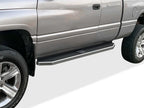 6" Polished Side Step Bars for Dodge Ram 1500 2500 3500 (1994–2001)
