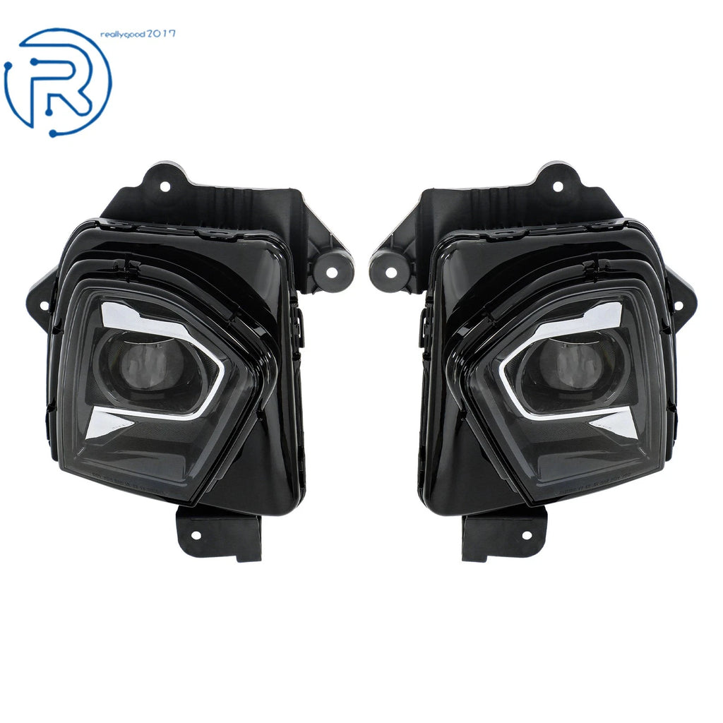 Set of 2 Projector Clear LED Headlights for Chevy Blazer (2023-2024)