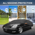 Waterproof 210D-PU Car Cover for Lexus LS Sedan (2018–2023)