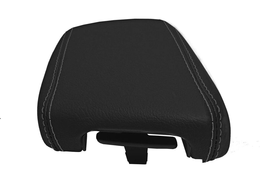 Center Console Lid Armrest Cover for Kia Niro (2017–2020) Gray Stitch