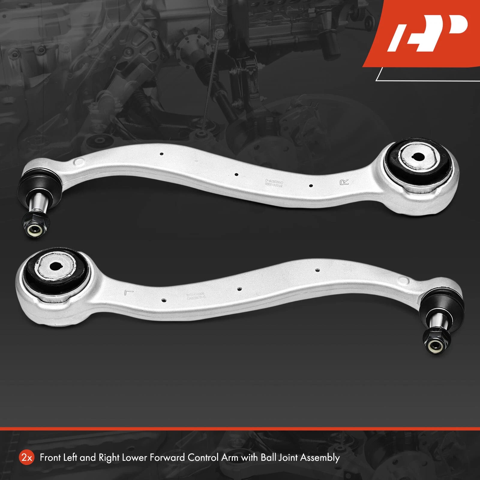 2X Front Lower Control Arm with Ball Joint for Chevy Camaro