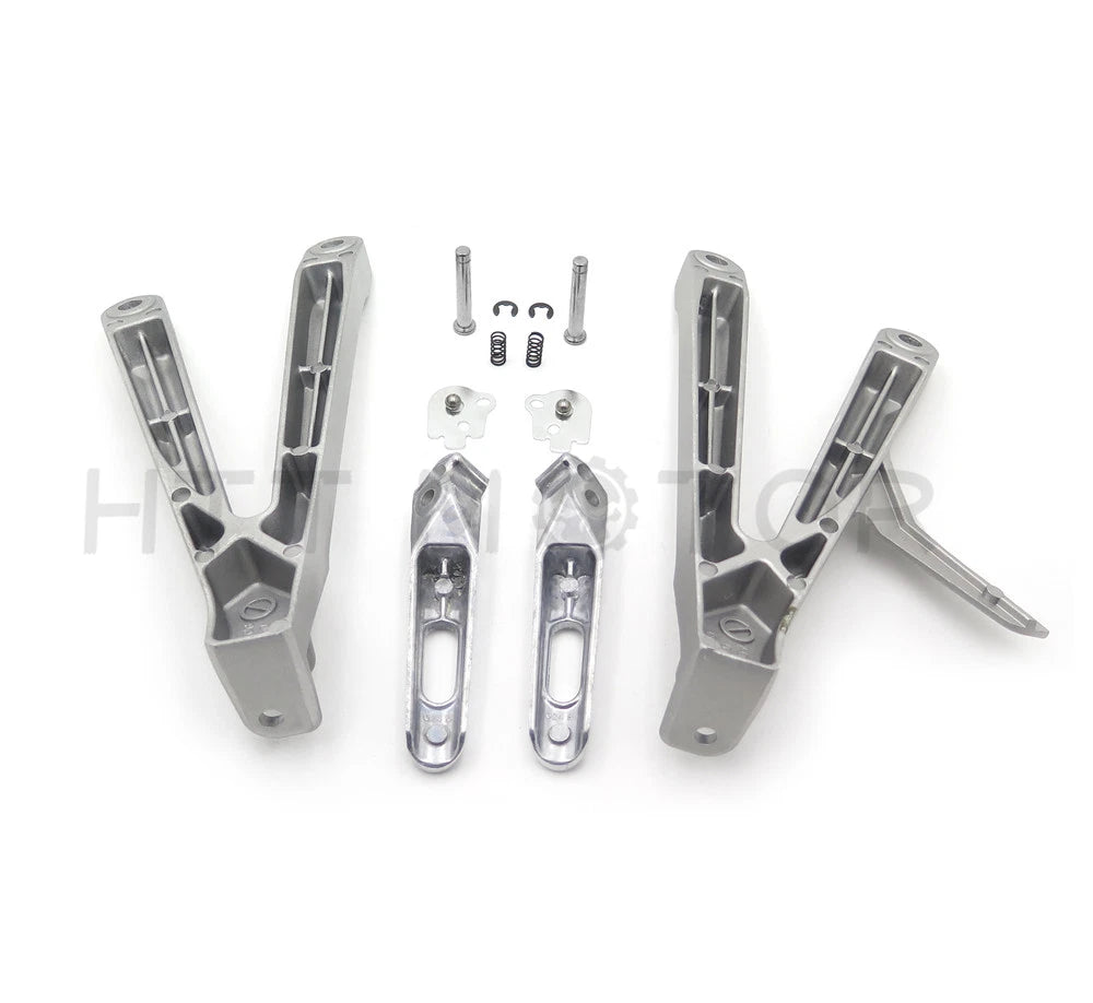Rear Passenger Footrest Foot Pegs Brackets for Honda CBR600RR (2005–2006)