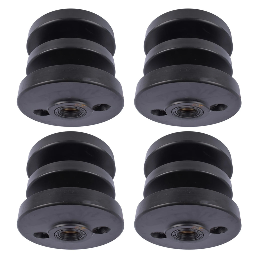 Set of 4 Bottom Rollers for Bobcat Mini Track Loaders (MT50–MT55)