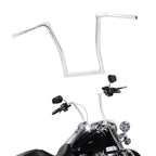 15" Rise Ape Hanger 1 1/4" Fat Handlebar for Harley Touring Road King Fat Boy