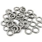 50pc Stainless Steel Fishing Clips Fast Snap Connect
